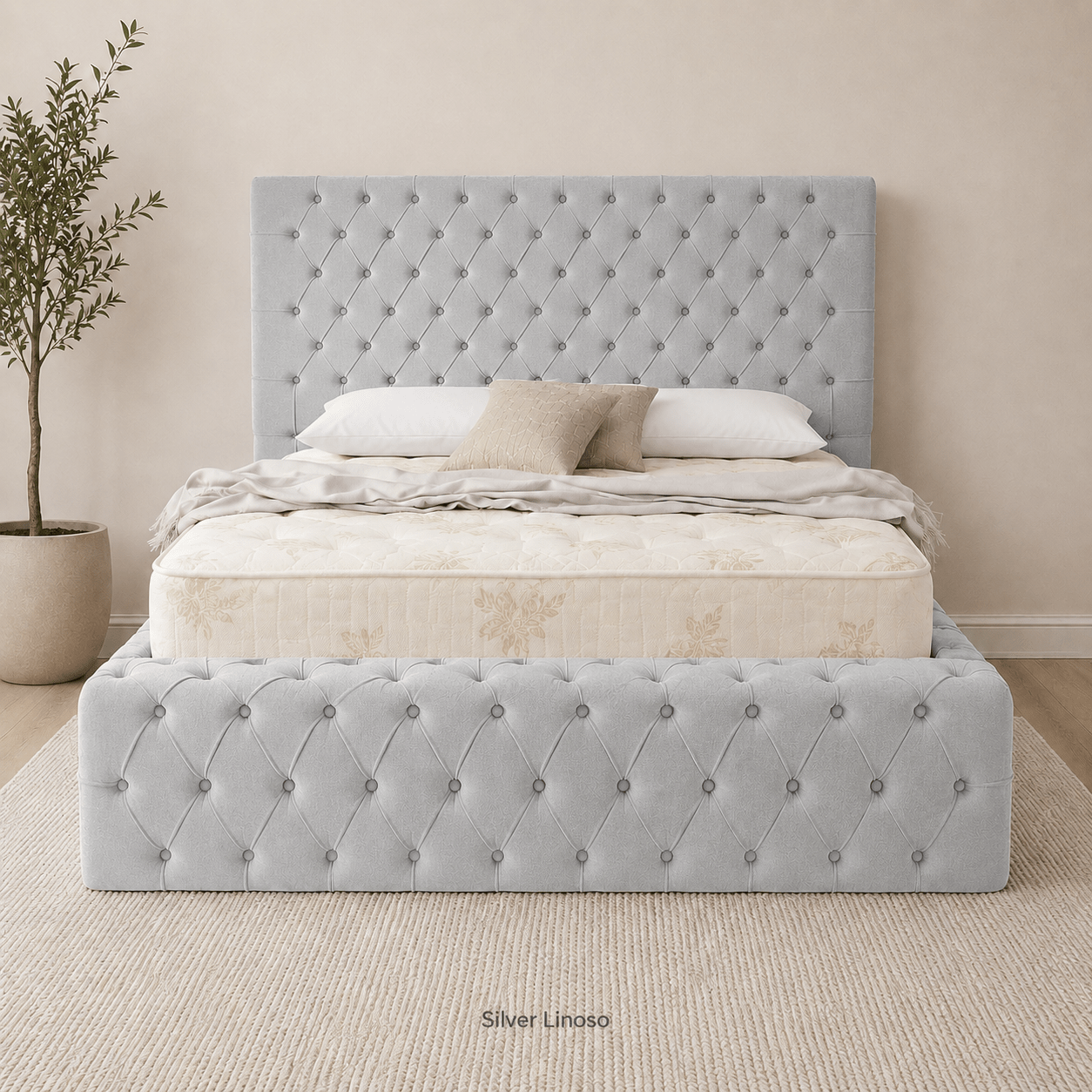 Upholstered Ottoman Bed