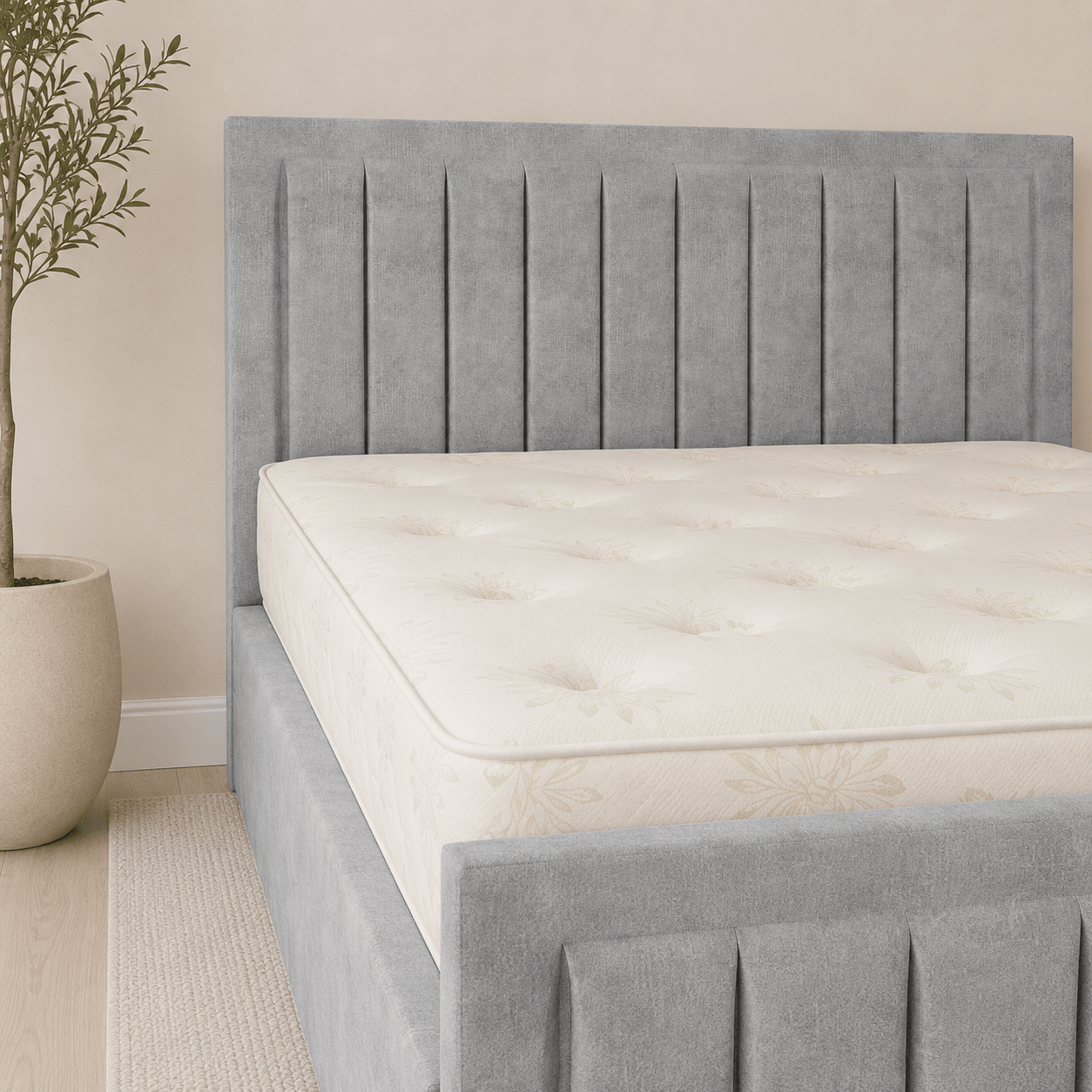 Upholstered Ottoman Bed