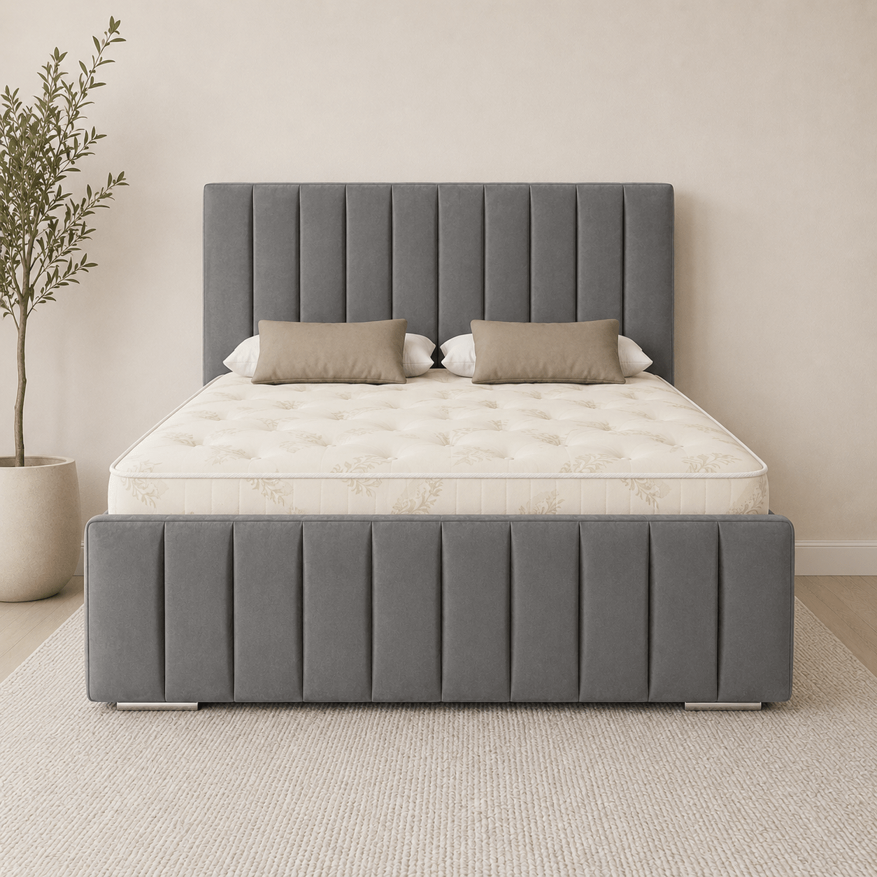 Upholstered Ottoman Bed