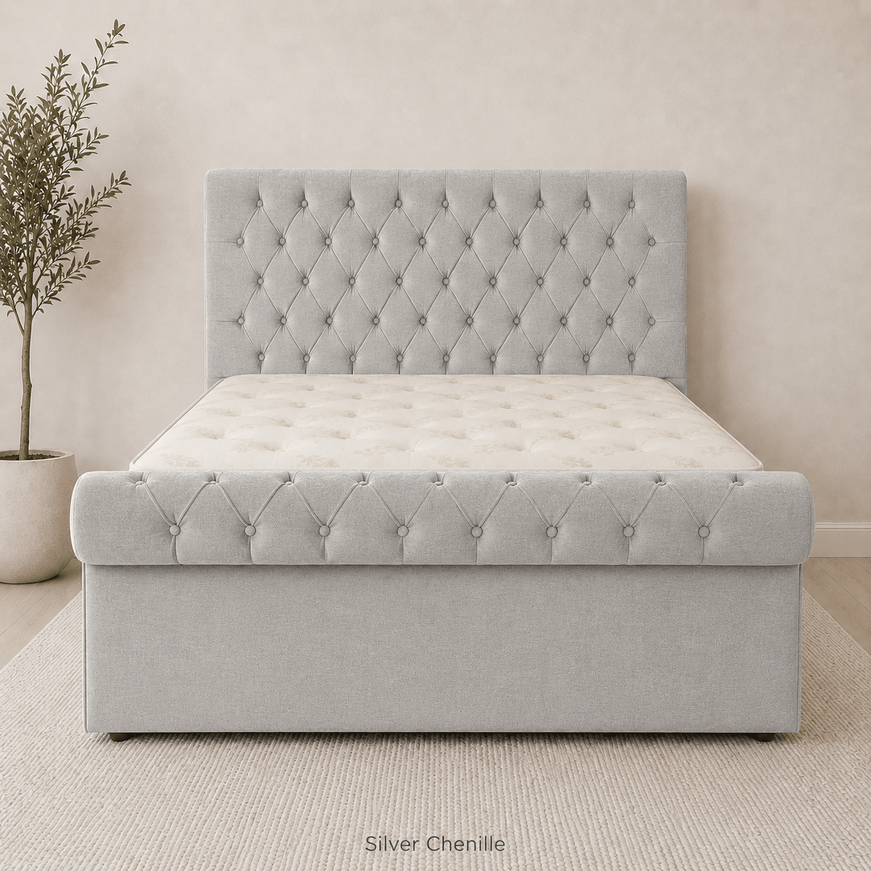 Upholstered Ottoman Bed
