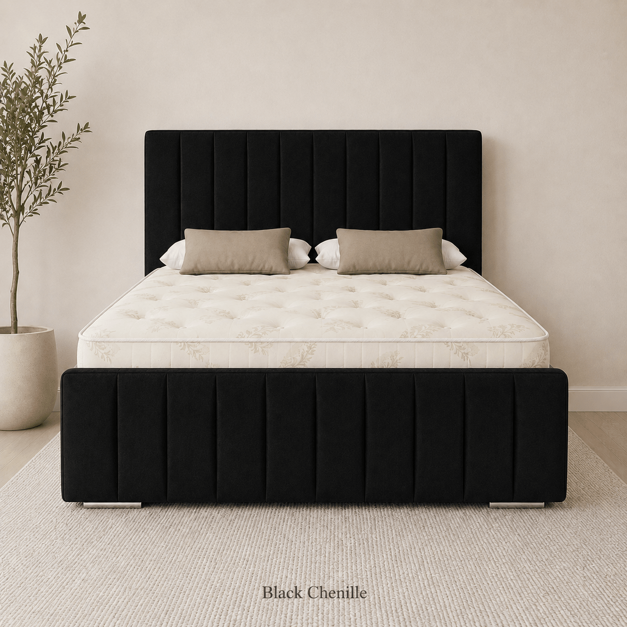 Upholstered Ottoman Bed