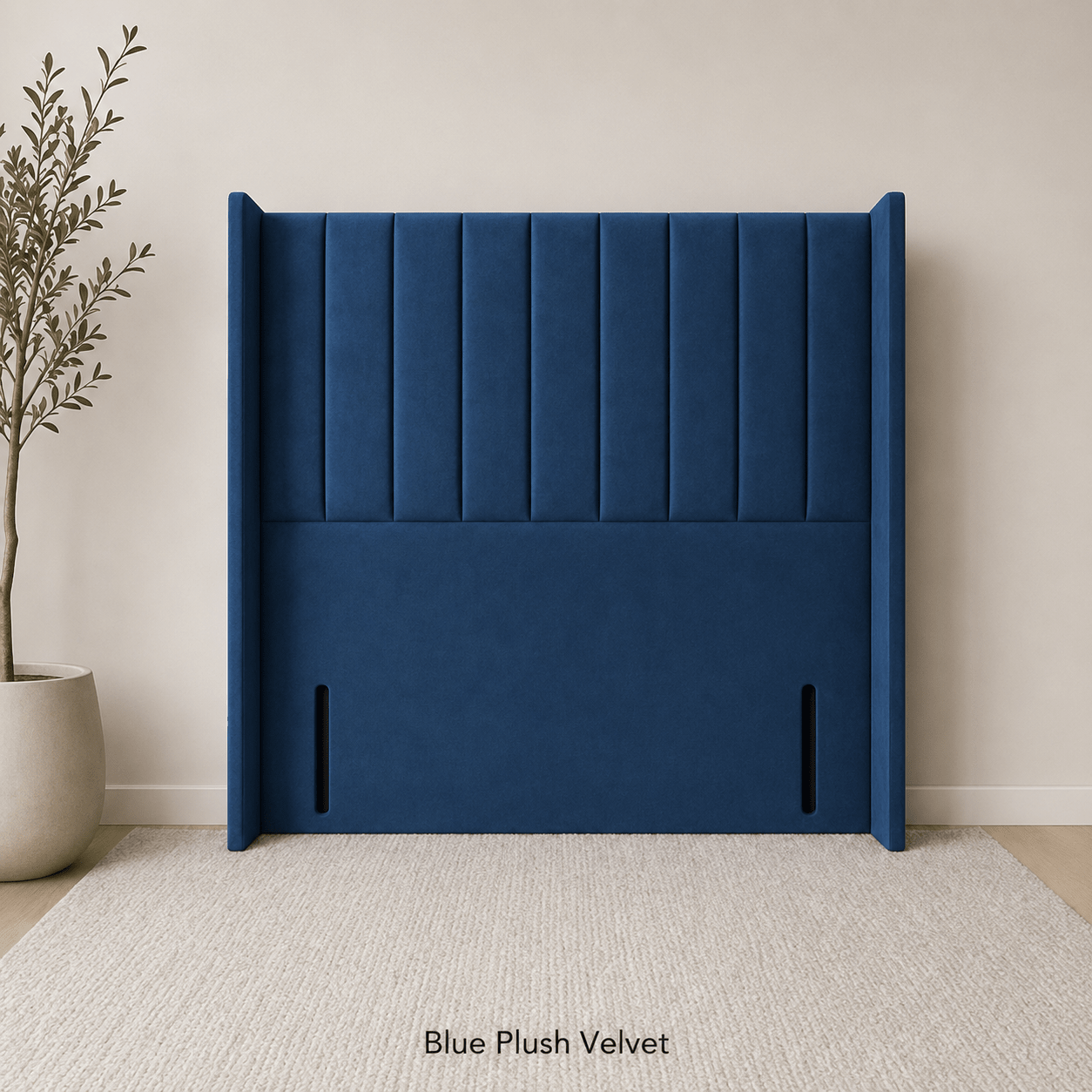 Wingback Floor Standing Headboard
