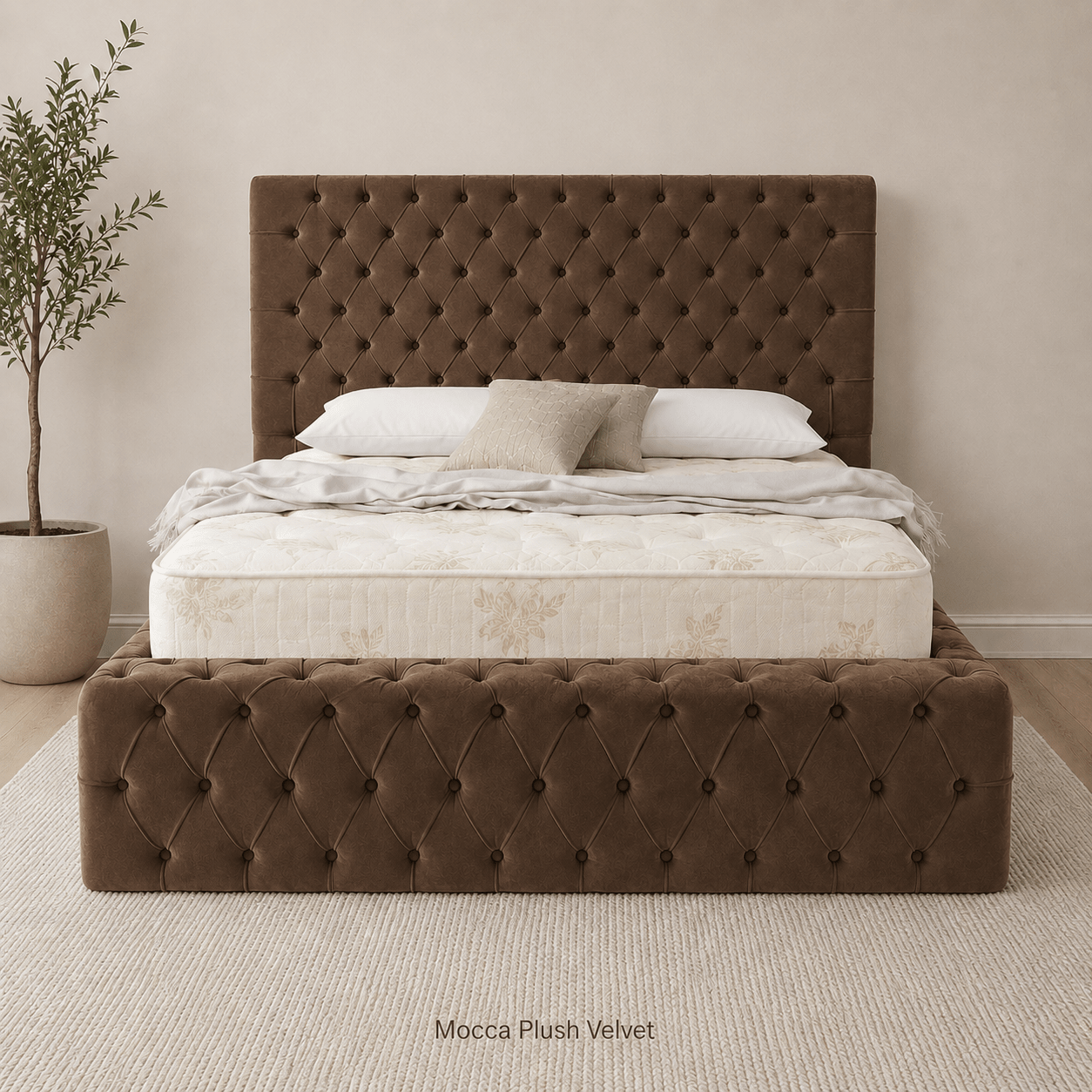 Upholstered Ottoman Bed