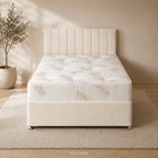 Teddy Divan Bed with Mattress & Headboard