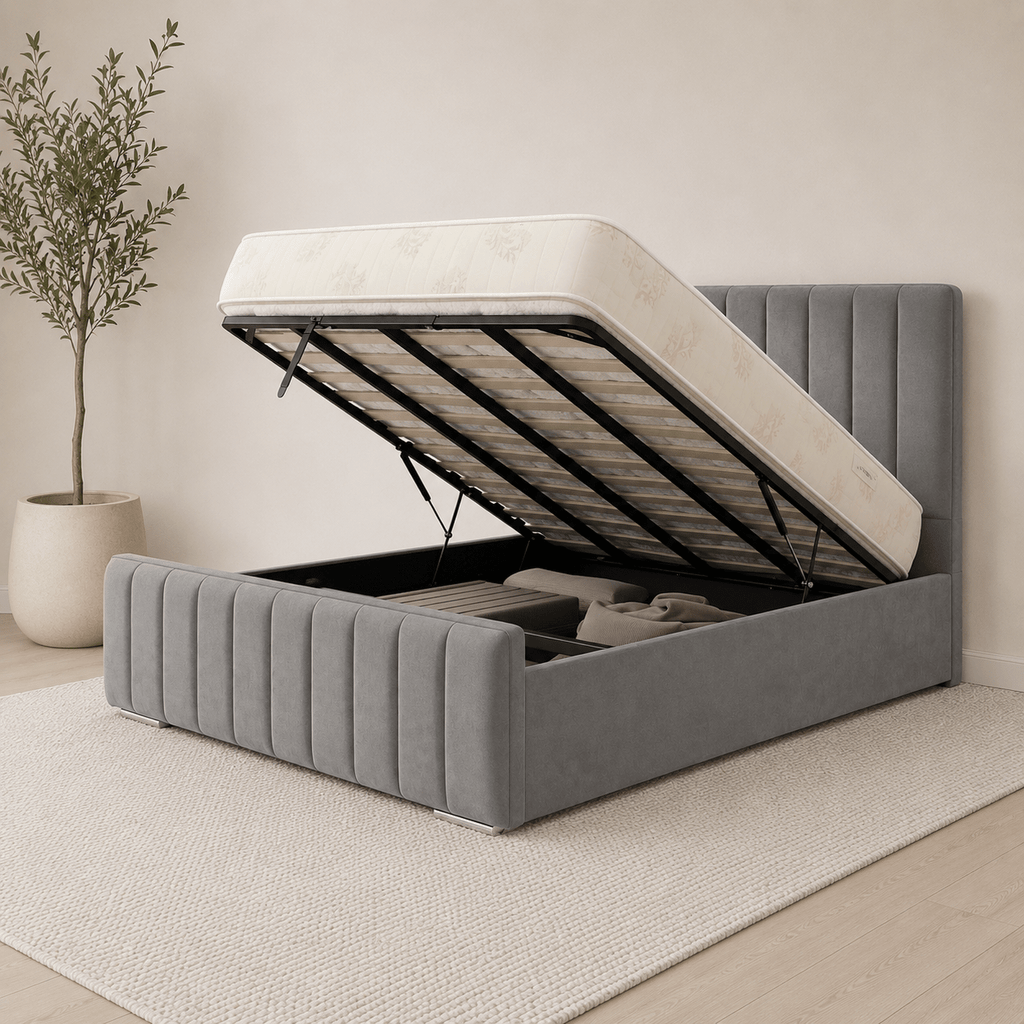 Upholstered Ottoman Bed