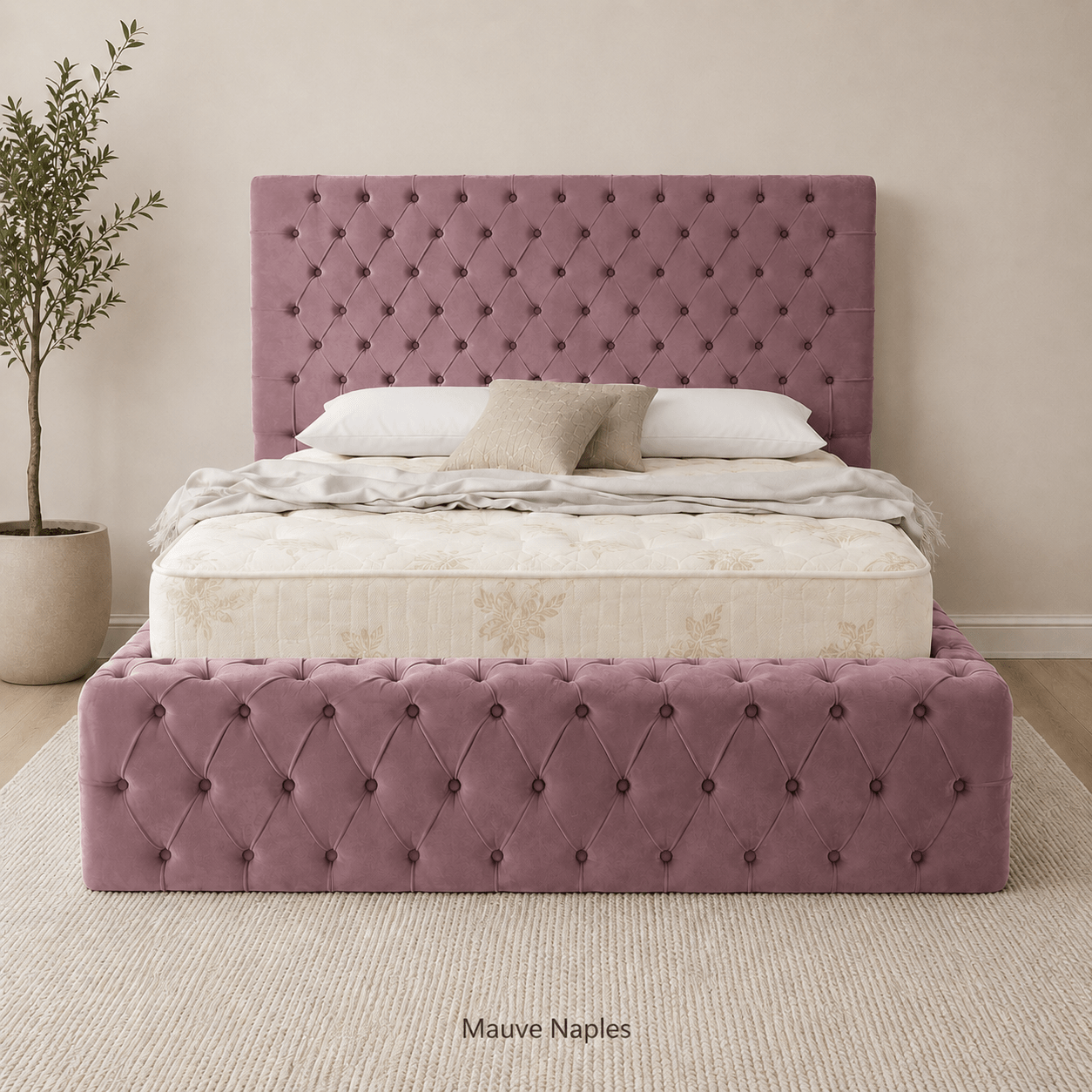 Upholstered Ottoman Bed