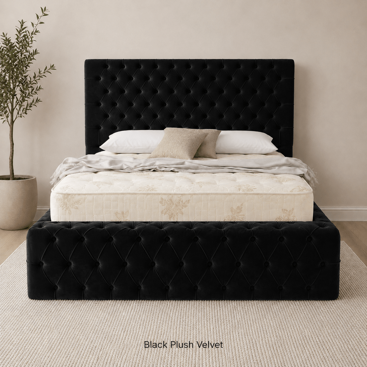 Upholstered Ottoman Bed