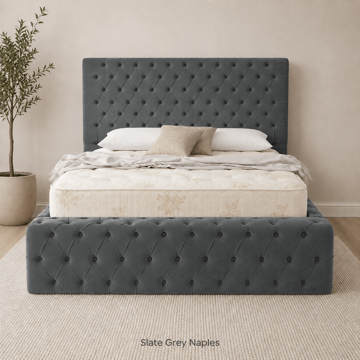 Upholstered Ottoman Bed