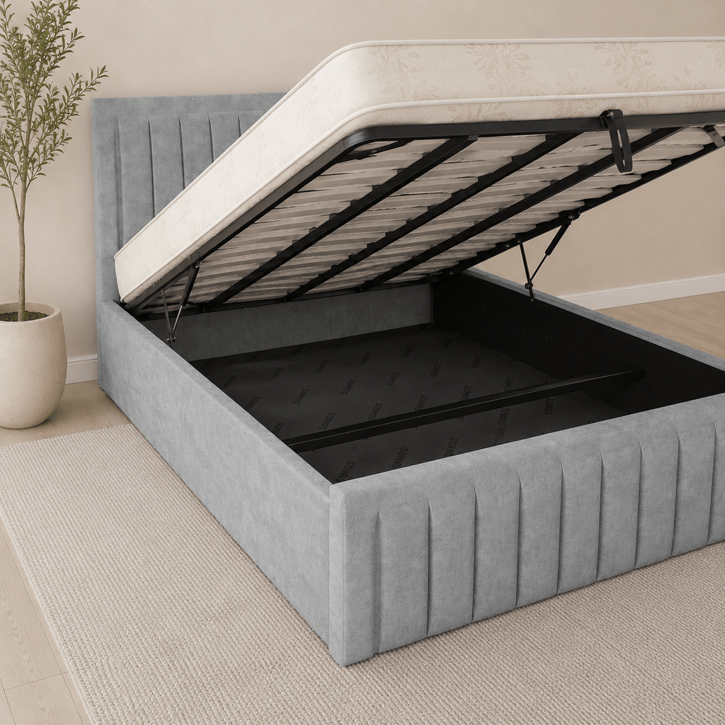 Upholstered Ottoman Bed