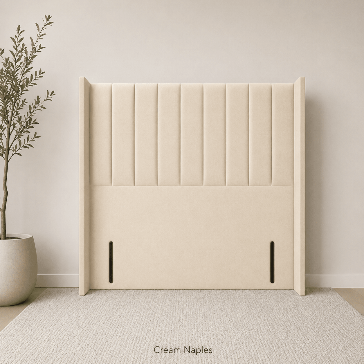 Wingback Floor Standing Headboard