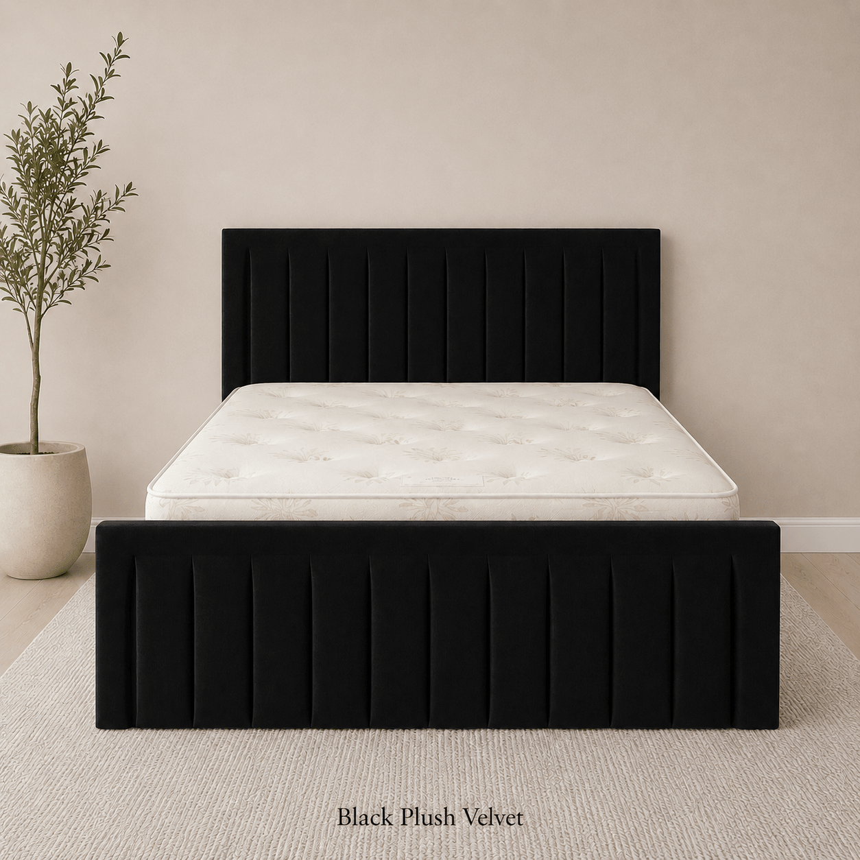 Upholstered Ottoman Bed