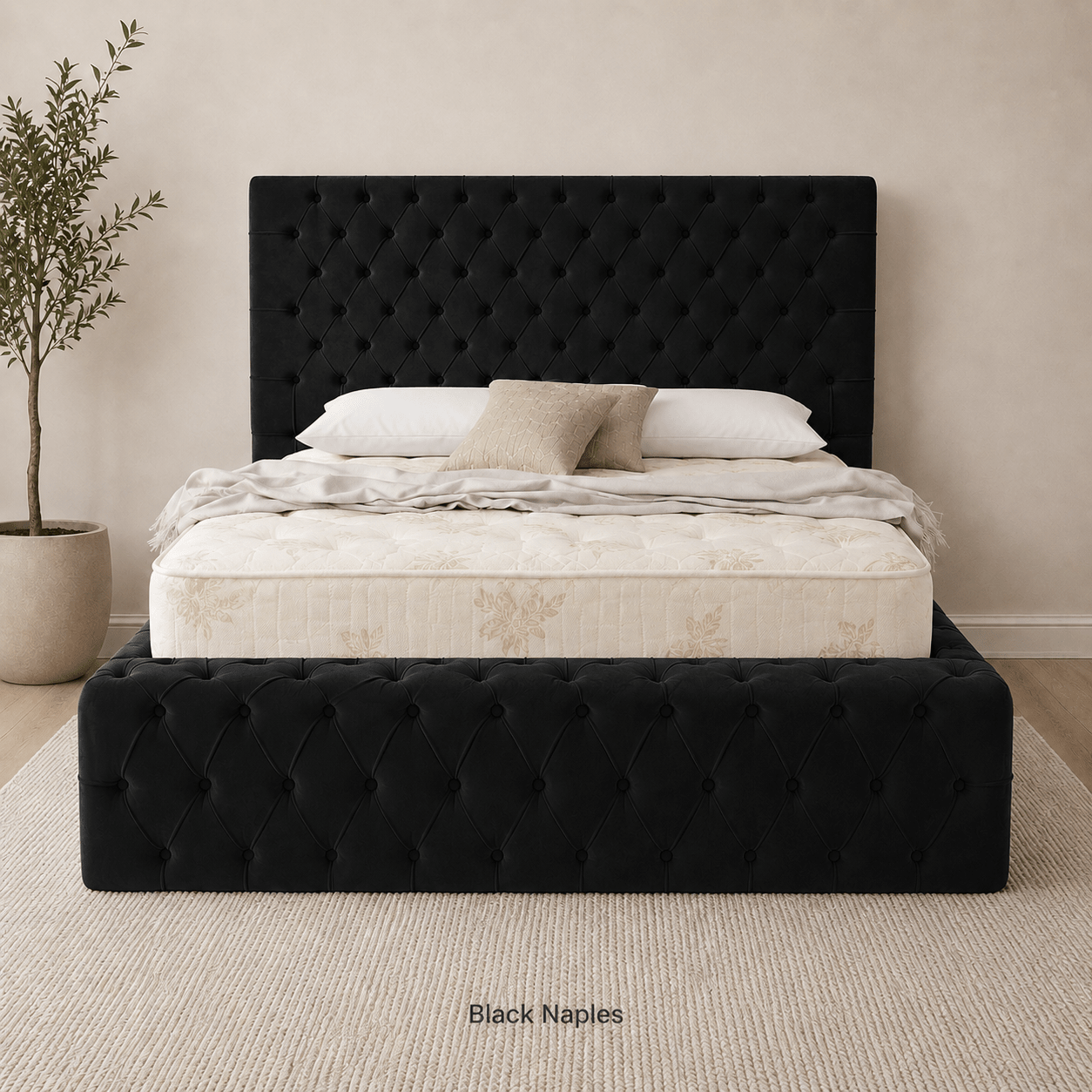 Upholstered Ottoman Bed