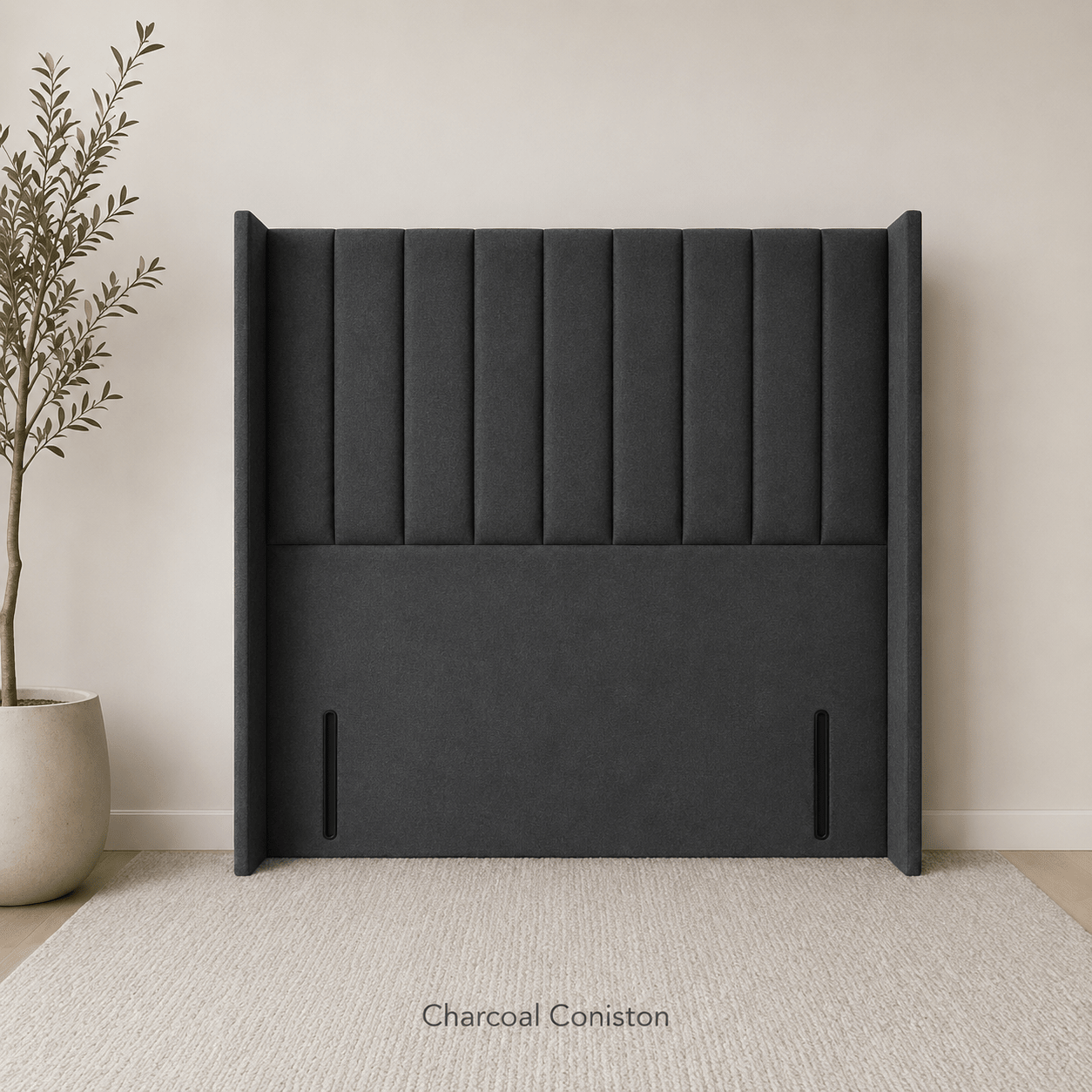 Wingback Floor Standing Headboard