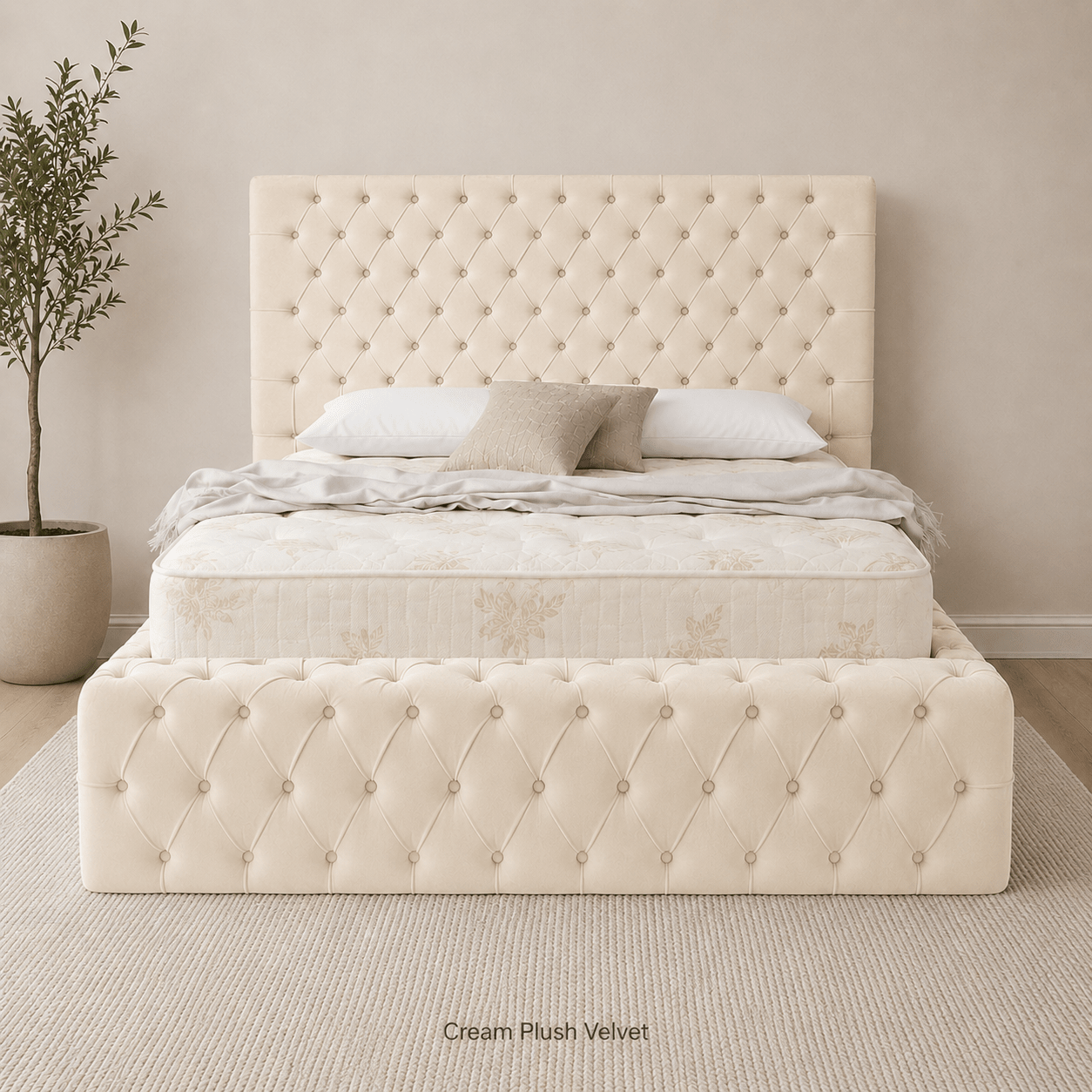 Upholstered Ottoman Bed