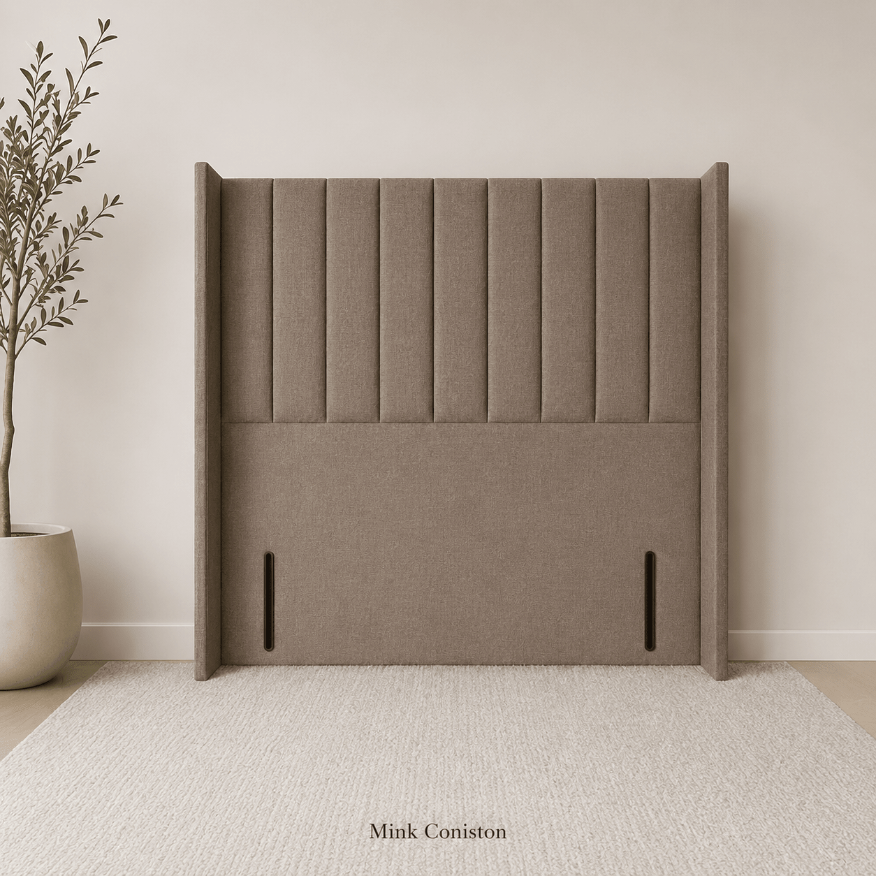 Wingback Floor Standing Headboard