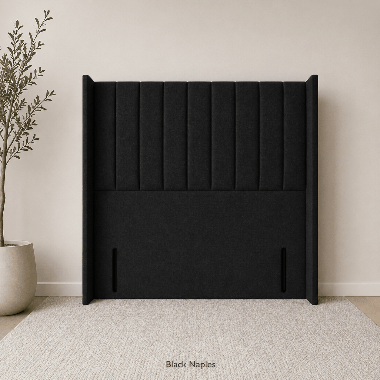 Wingback Floor Standing Headboard