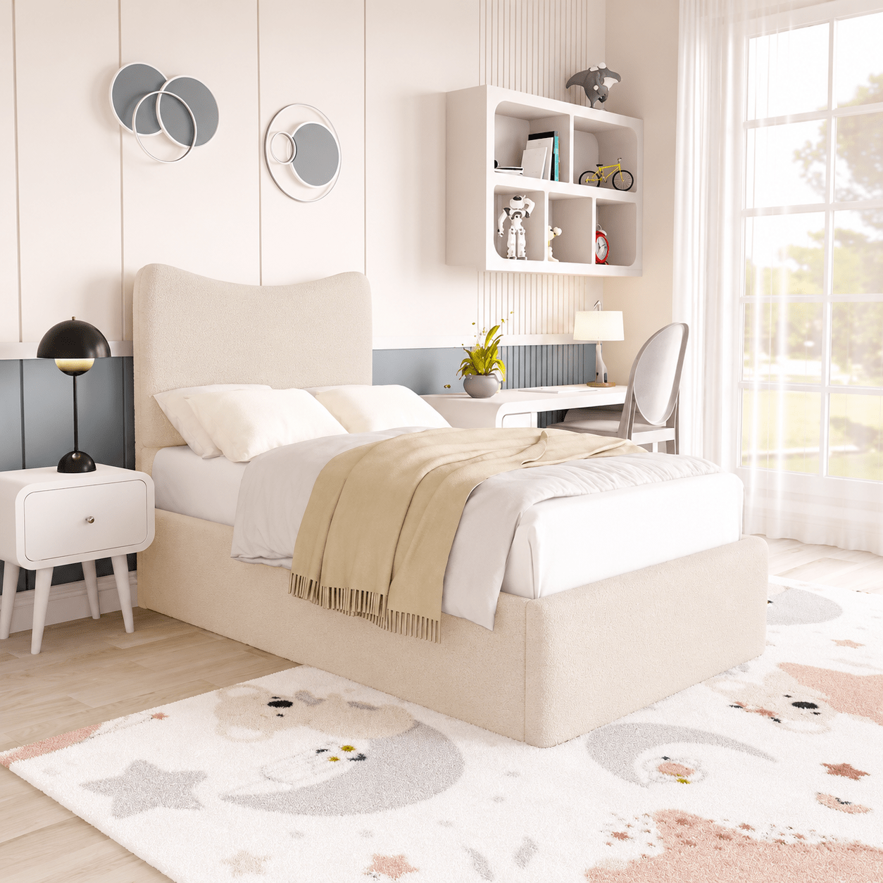 Kids Upholstered Bed