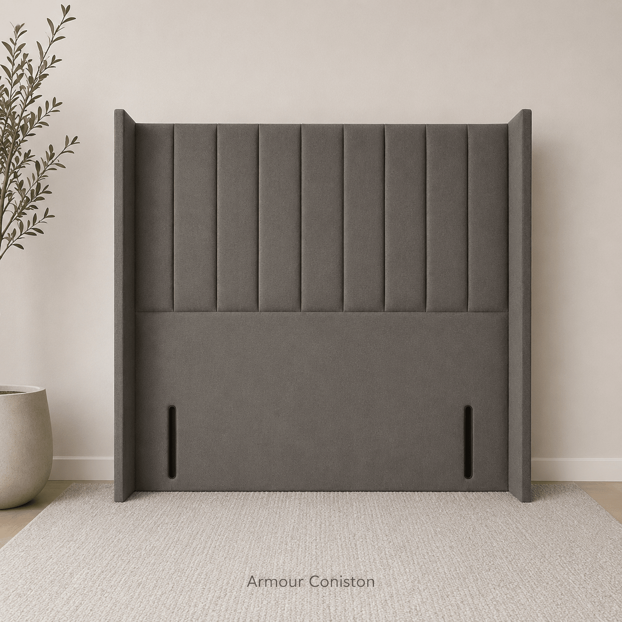 Wingback Floor Standing Headboard