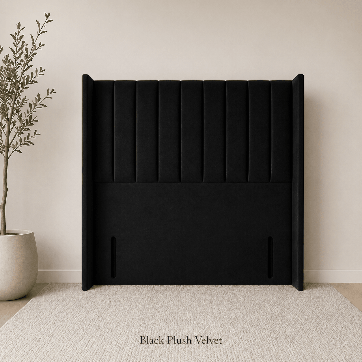 Wingback Floor Standing Headboard