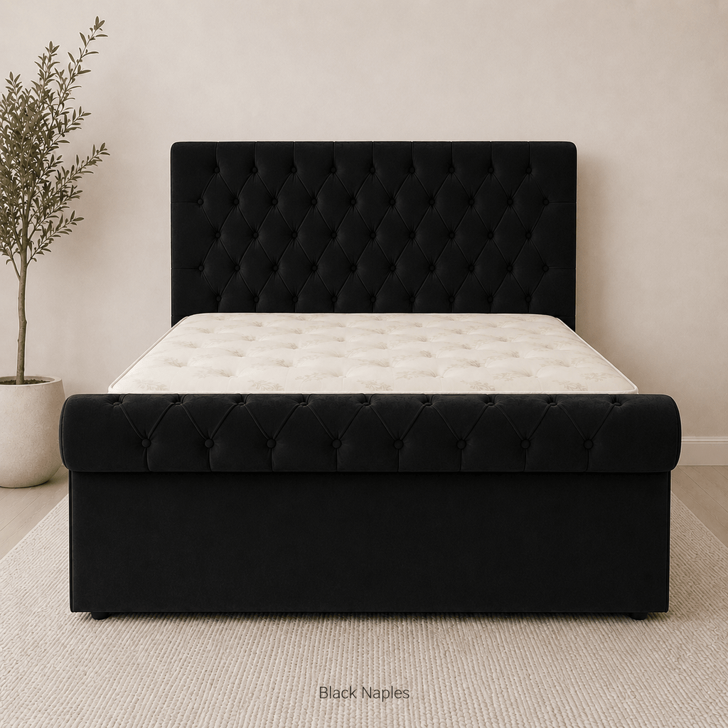 Upholstered Ottoman Bed
