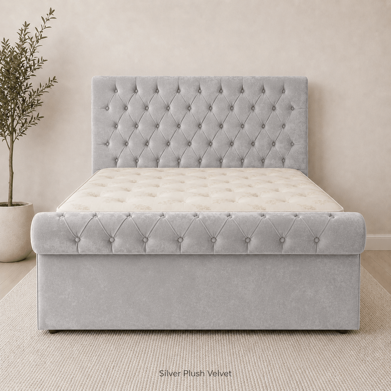 Upholstered Ottoman Bed