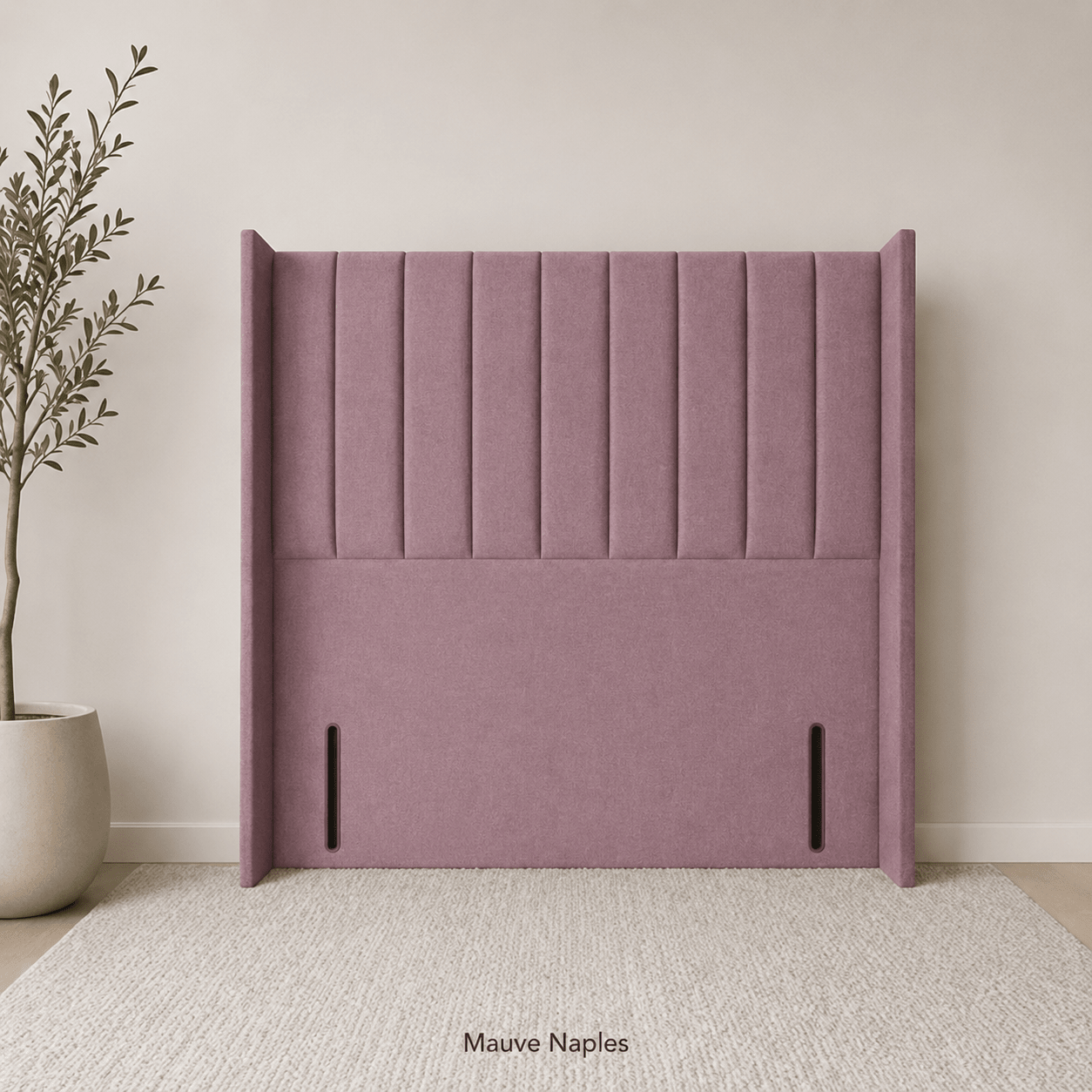 Wingback Floor Standing Headboard