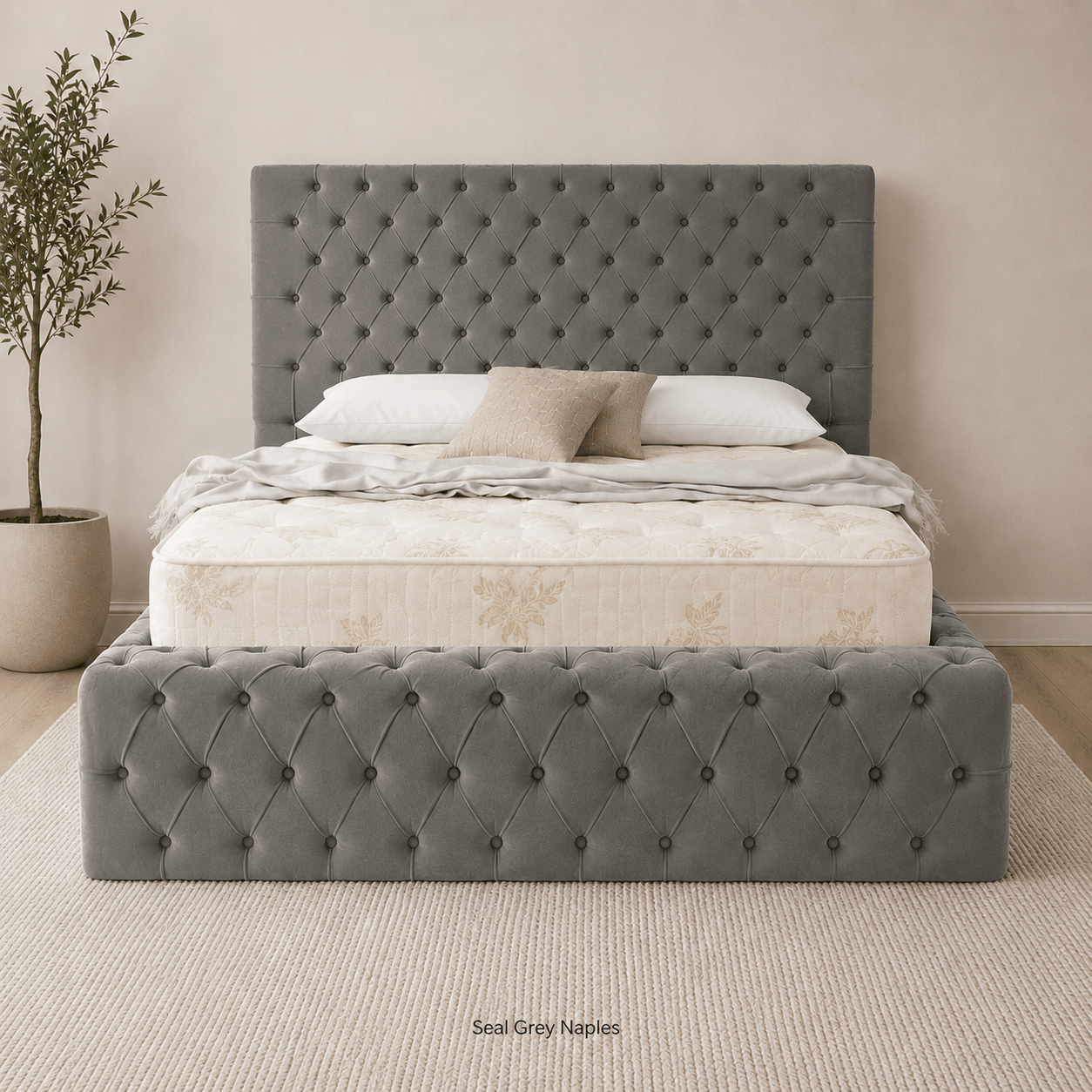 Upholstered Ottoman Bed